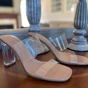 Zara Clear Heels